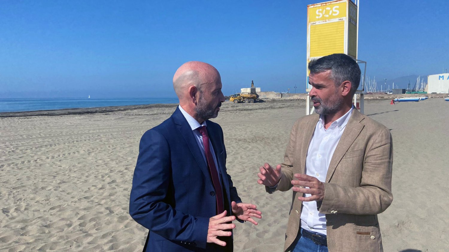 PSOE recuerda a Dolors Montserrat la inversión récord en las playas de Málaga gracias al Gobierno y fondos europeos