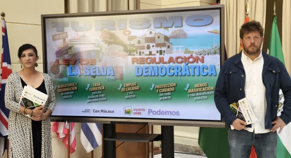Con Málaga reclama una “regulación democrática del turismo frente a la ley de la selva”