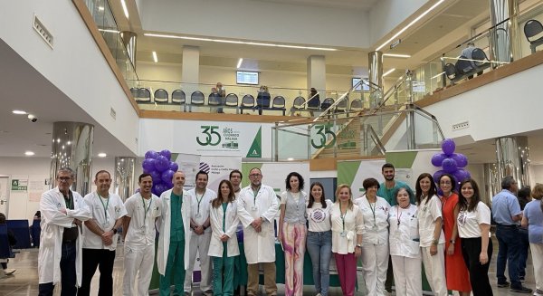 Profesionales, pacientes y asociaciones abordan en el Clínico de Málaga cómo llevar una vida normalizada con enfermedad inflamatoria Intestinal