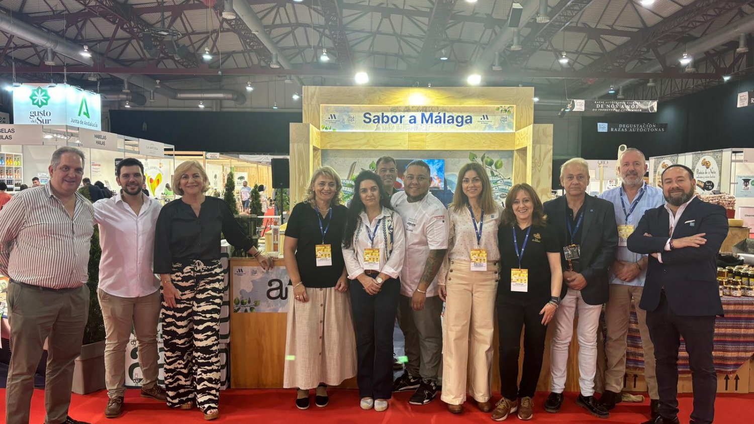 Sabor a Málaga se promociona en la 27ª edición del Salón de la Alimentación del Atlántico