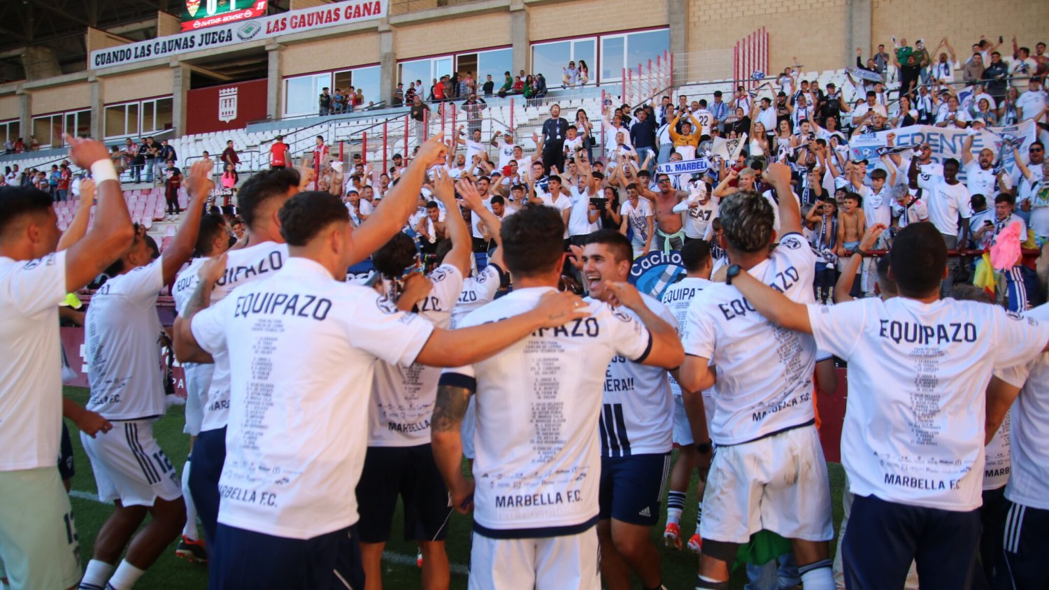 El Ayuntamiento de Marbella recibirá esta tarde al Marbella FC tras su ascenso a Primera RFEF