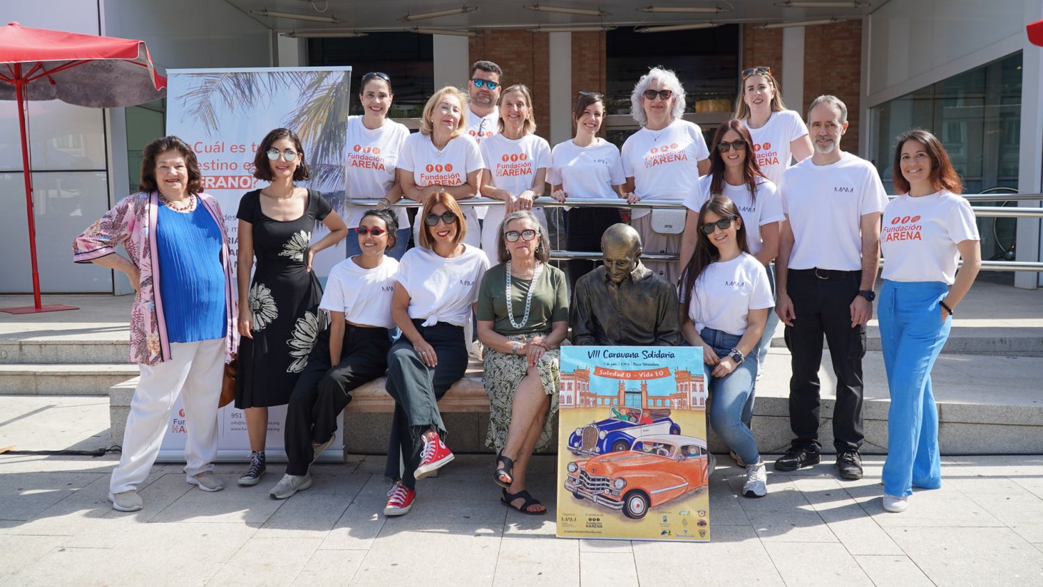 El Museo del Automóvil y la Moda de Málaga recauda más de 4.000 euros en su VIII Caravana Solidaria