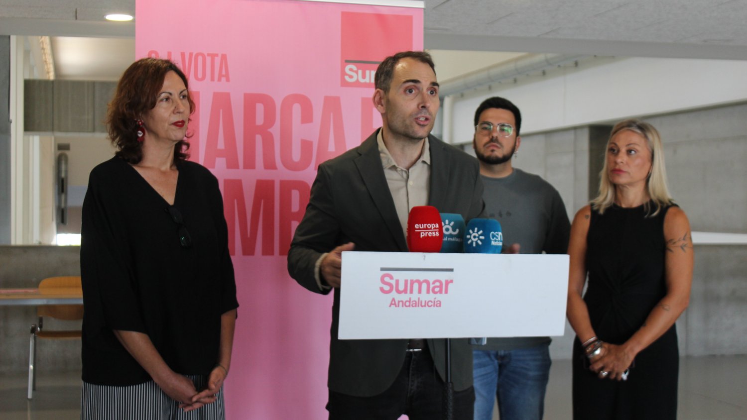 Sumar Málaga advierte sobre la necesidad de 'construir un pacto ecosocial'
