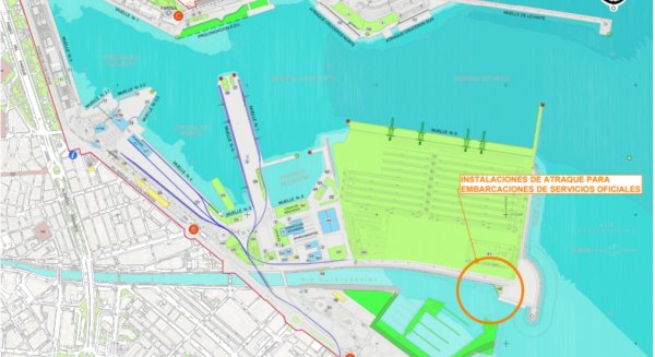 La autoridad portuaria de Málaga avanza en el proyecto del nuevo muelle de mercancías
