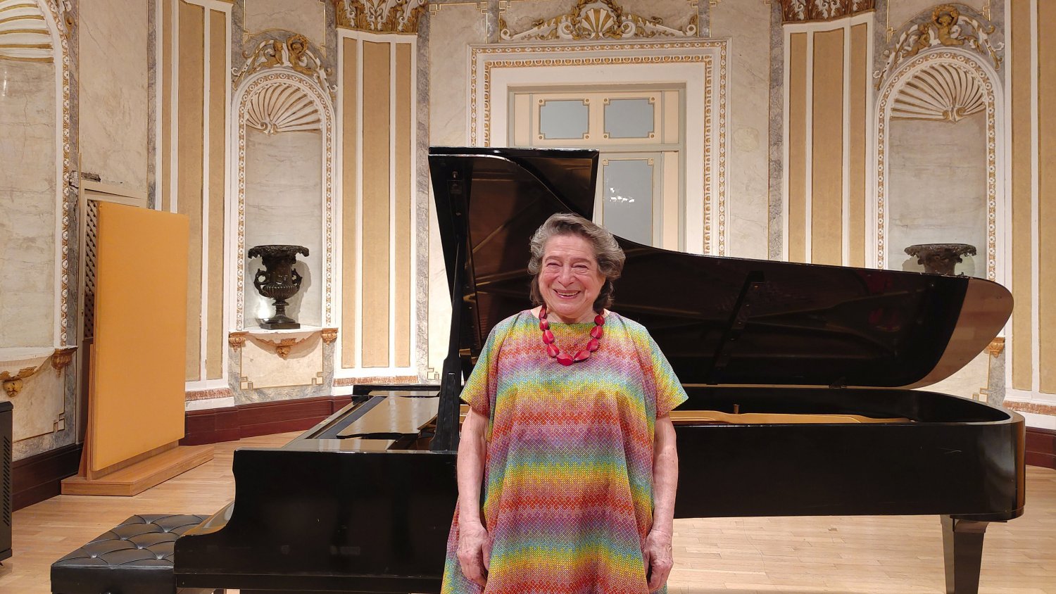 Elizabeth Leonskaja será la primera en subirse al escenario del Concurso Internacional de Piano Ciudad de Málaga