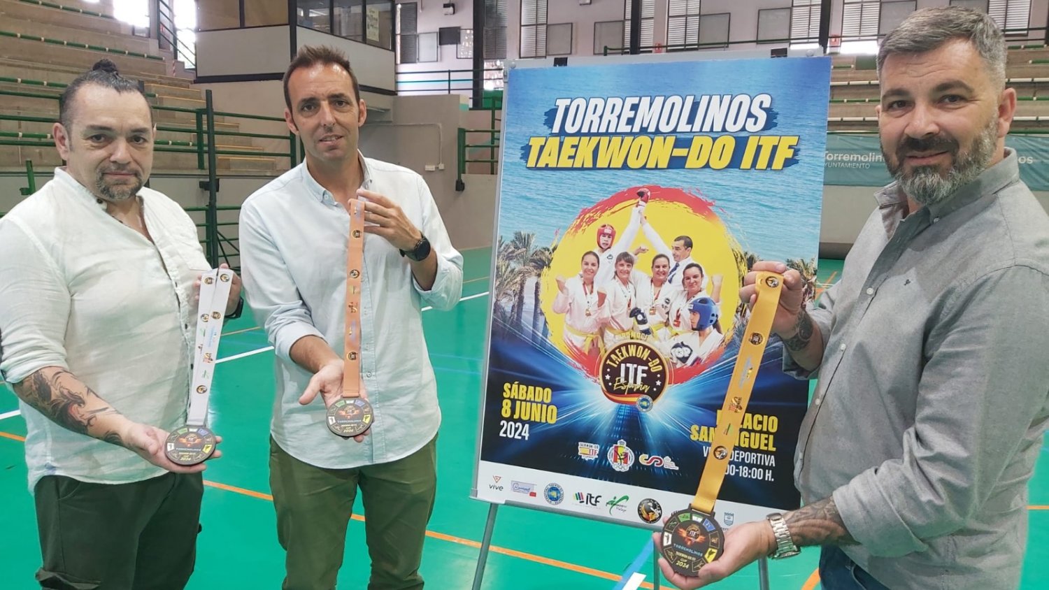300 deportistas participan este sábado en el 'Torremolinos Taekwon-DO ITF'