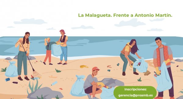 La Diputación celebra el Día Mundial de los Océanos con una recogida participativa de residuos