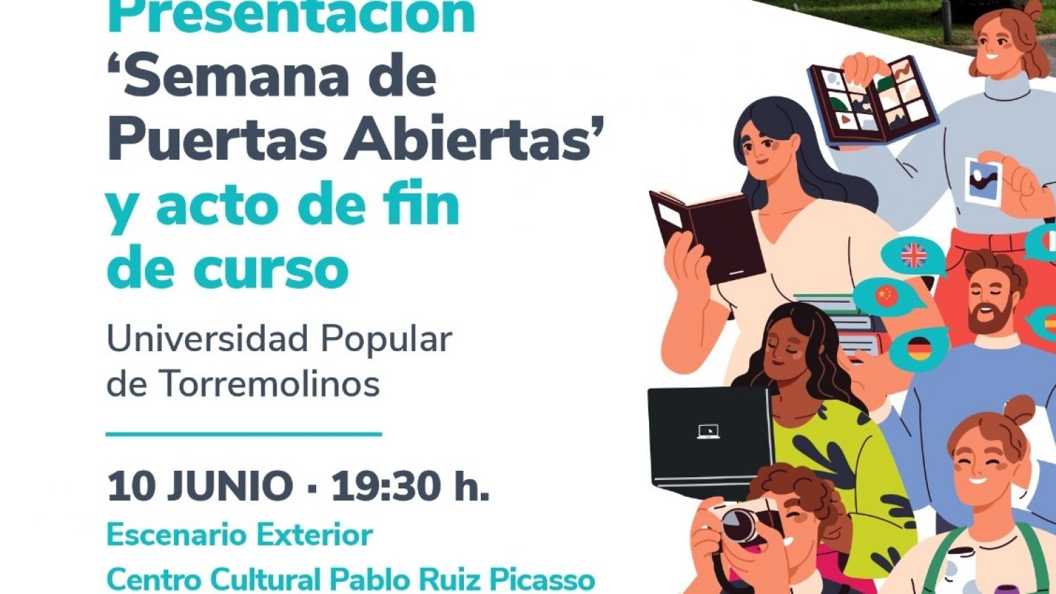 La Universidad Popular de Torremolinos finaliza el curso con una Semana de Puertas Abiertas