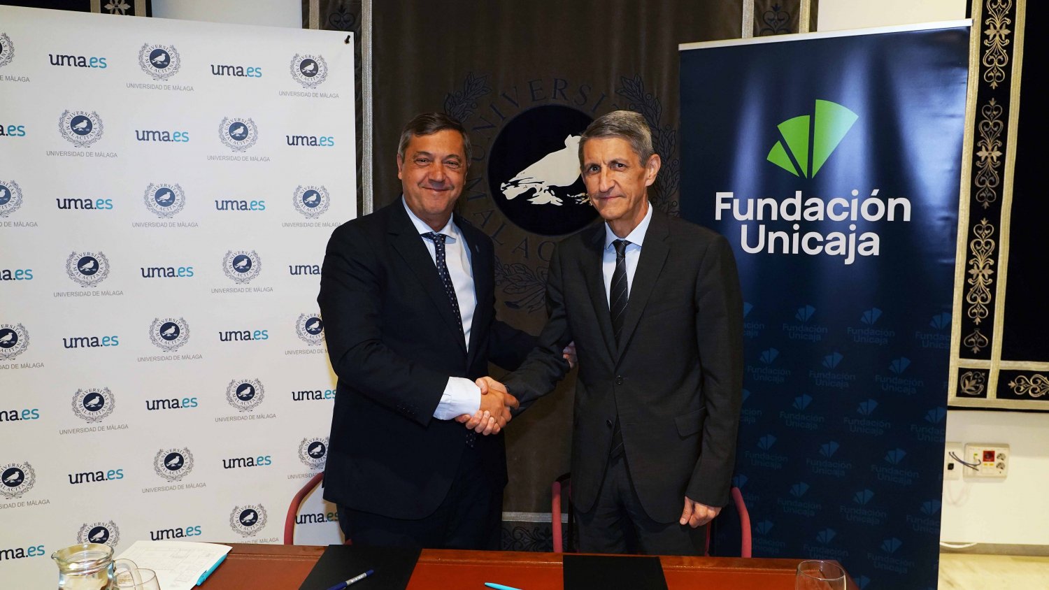 La UMA y Fundación Unicaja firman un protocolo de colaboración para el desarrollo de un programa de actividades conjuntas 