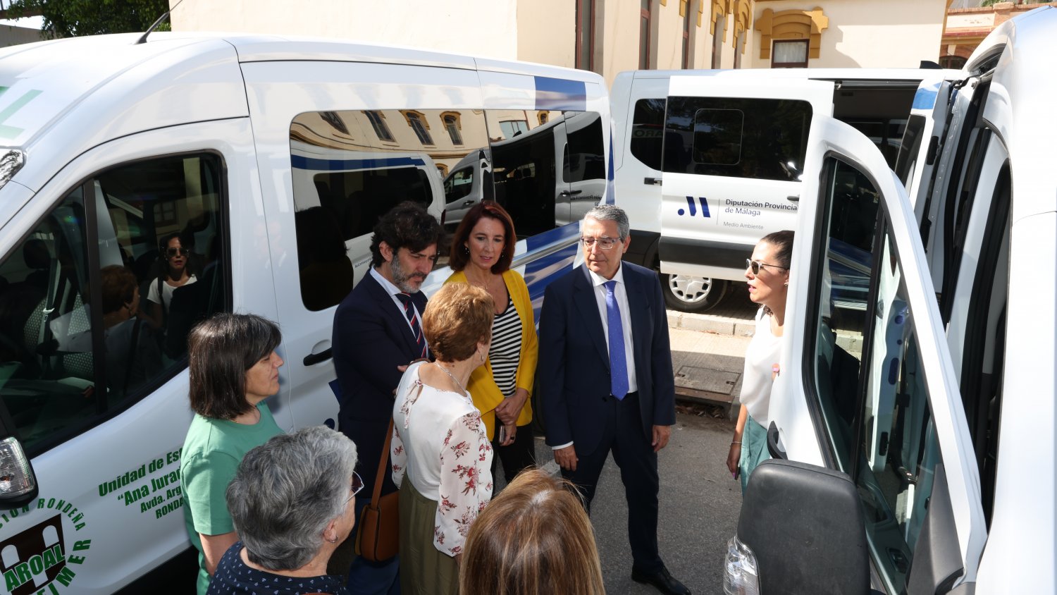 La Diputación financia con medio millón de euros la adquisición de vehículos de 13 asociaciones y fundaciones