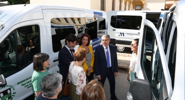 La Diputación financia con medio millón de euros la adquisición de vehículos de 13 asociaciones y fundaciones