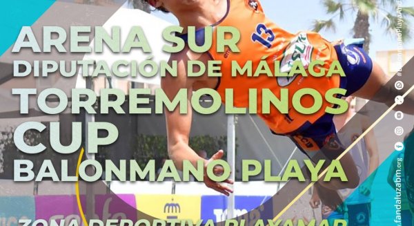 Torremolinos acoge este fin de semana un torneo de balonmano playa con más de 300 deportistas