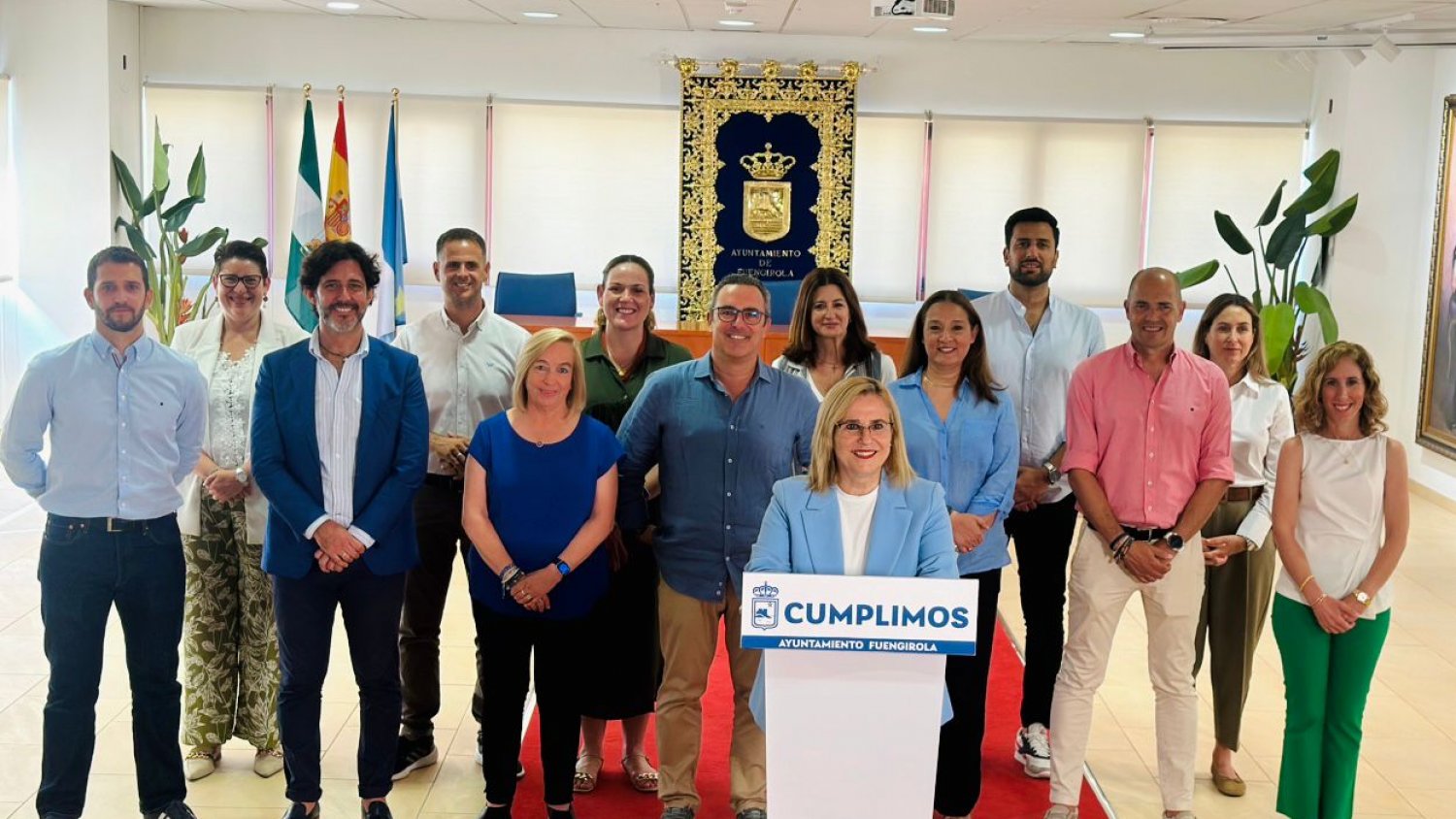 Ana Mula: 'El 'Modelo Fuengirola' de gestión y la implicación de los fuengiroleños están consolidando la transformación de la ciudad'