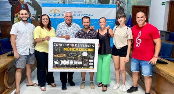 Rincón de la Victoria celebra el VI Concierto de Verano de Música de Cine a beneficio de la Asociación Músico-Cultural