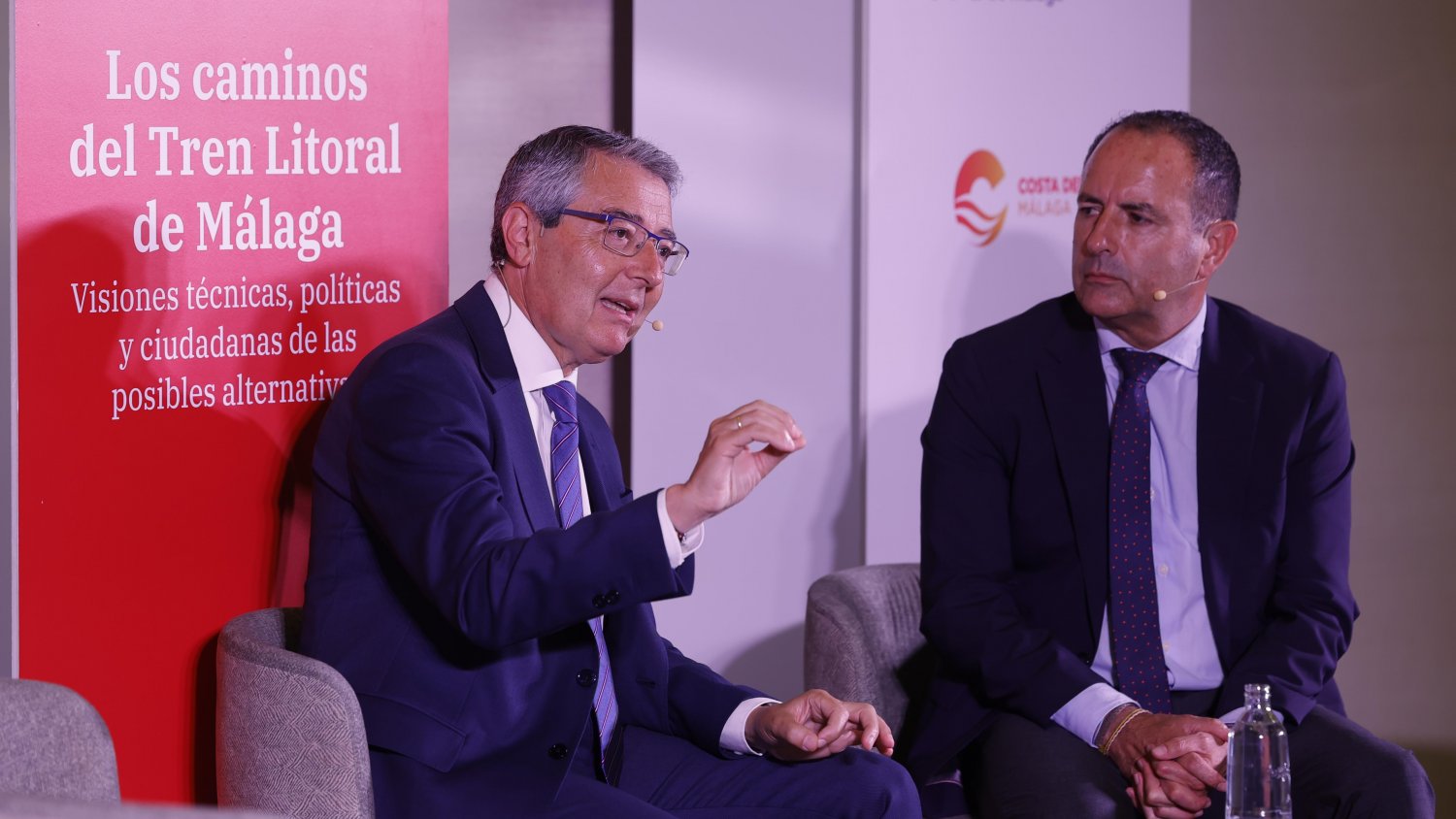 Salado hace un llamamiento a la sociedad civil para aumentar la presión al Gobierno en la demanda del tren litoral