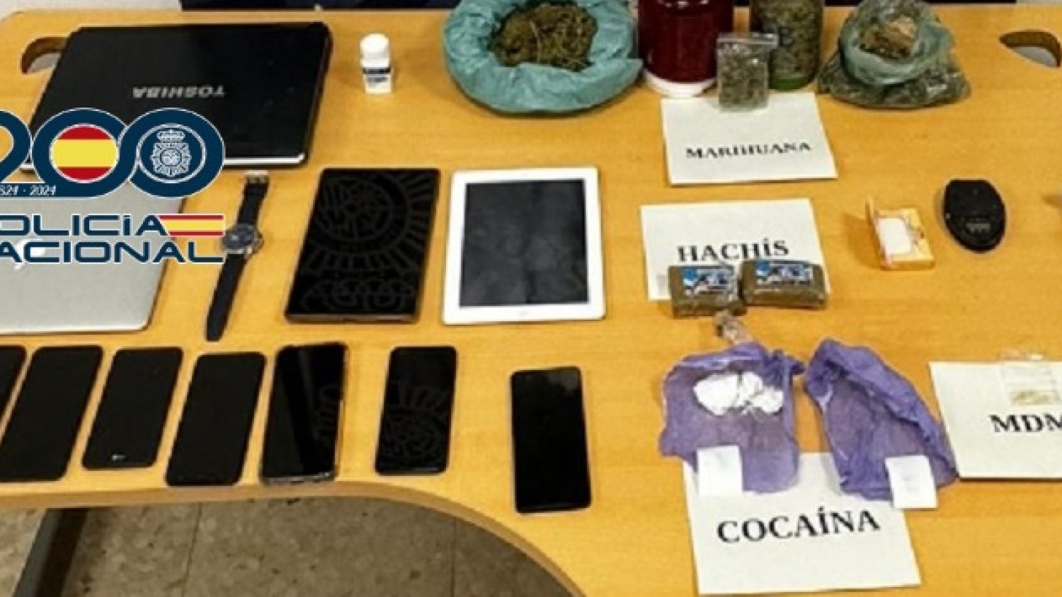 Desmantelado en Lagunillas un punto de venta de droga reactivado y detenida una pareja que la distribuía 