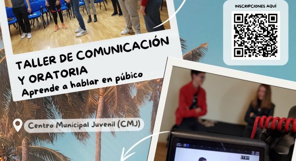 Rincón de la Victoria abre hoy el plazo de solicitudes para los talleres gratuitos de verano de Comunicación y Oratoria y Cine para jóvenes 