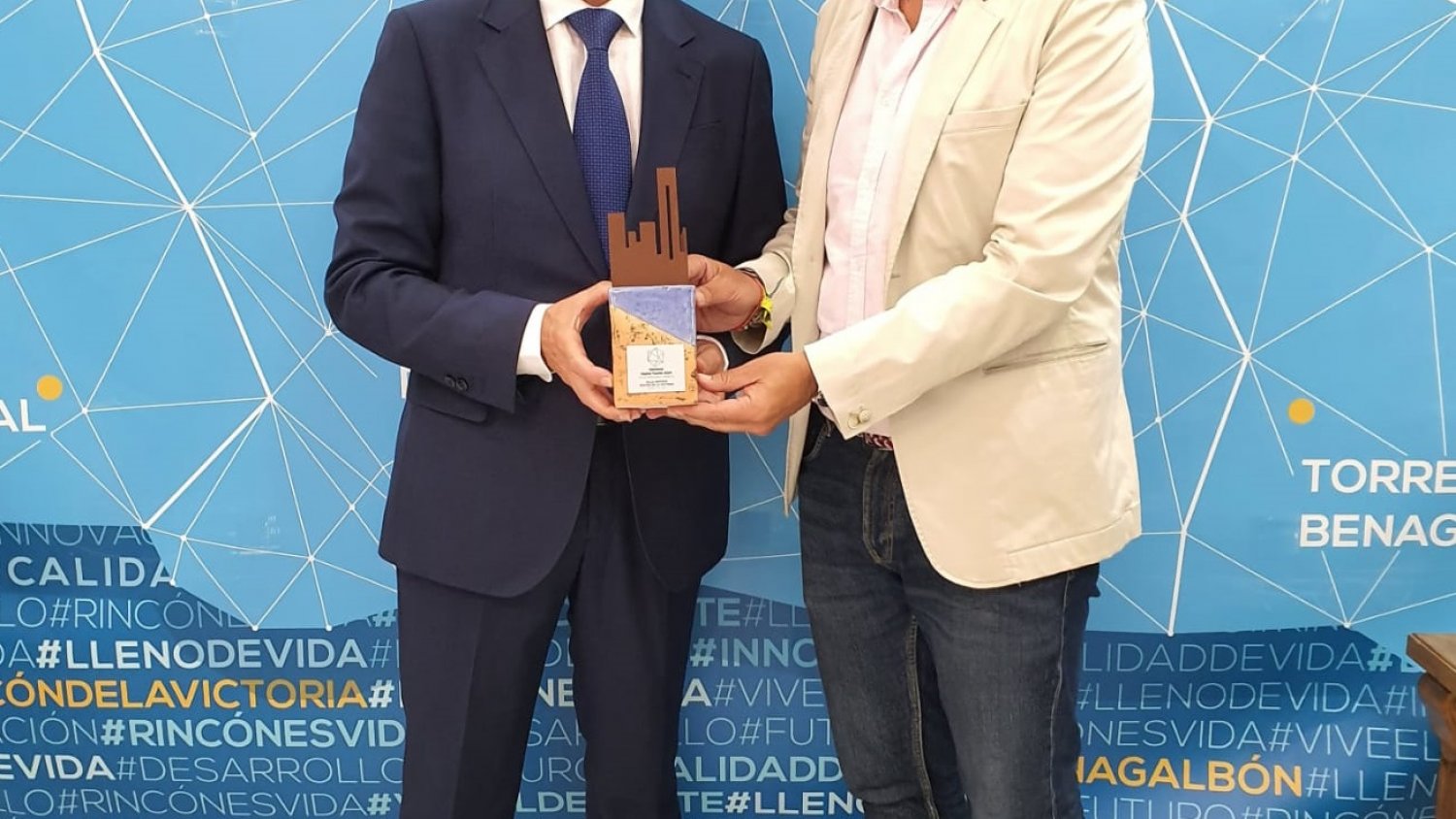 El proyecto tecnológico del Rincón de la Victoria 'Villa Antiopa' recibe el galardón a la mejor experiencia digitalizada
