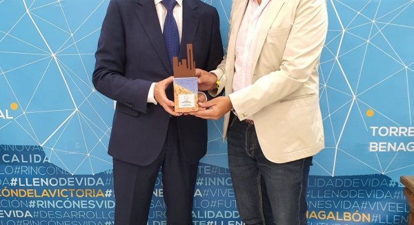 El proyecto tecnológico del Rincón de la Victoria 'Villa Antiopa' recibe el galardón a la mejor experiencia digitalizada