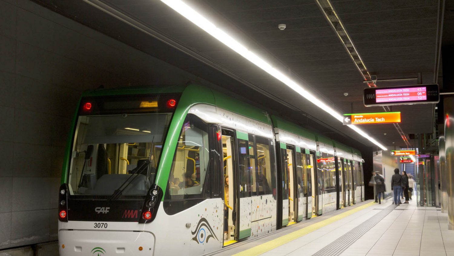 El Metro de Málaga empleará las aguas subterráneas para regar jardines y baldear calles