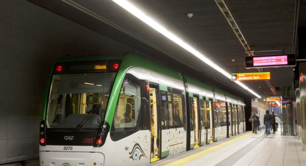 El Metro de Málaga empleará las aguas subterráneas para regar jardines y baldear calles