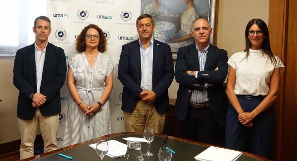 El Instituto Nacional de la Seguridad Social y la UMA firman un convenio para la realización de prácticas académicas