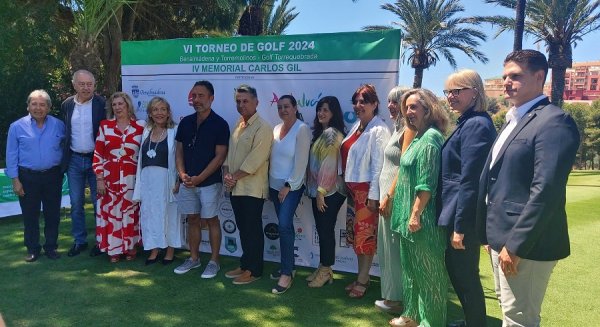 El VI Torneo de Golf AECC Benalmádena Torremolinos celebra el Cuarto Memorial Carlos Gil