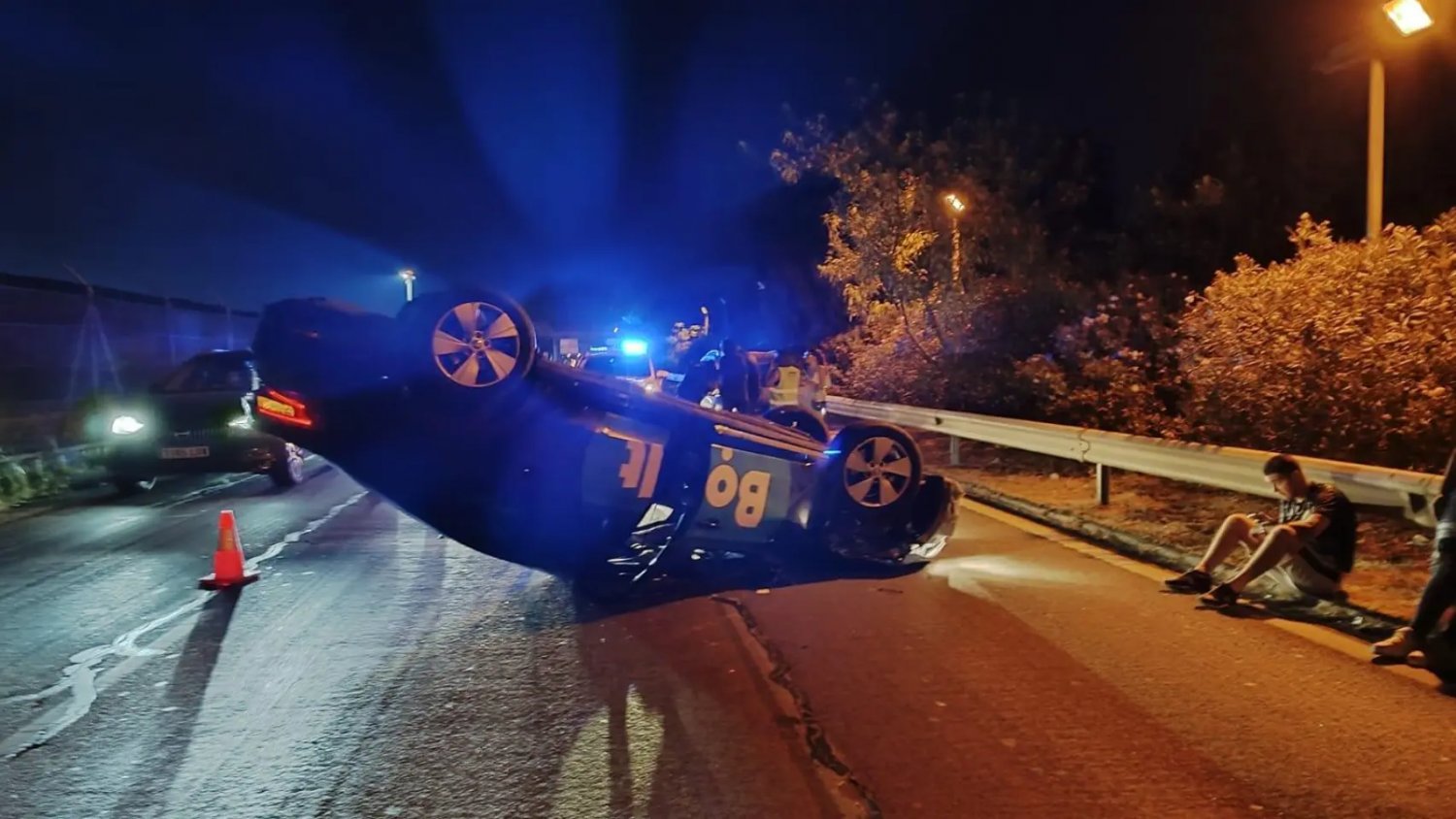 Un fin de semana marcado por accidentes de tráfico en Málaga