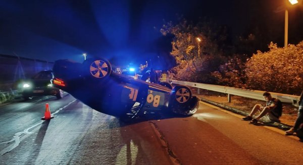 Un fin de semana marcado por accidentes de tráfico en Málaga