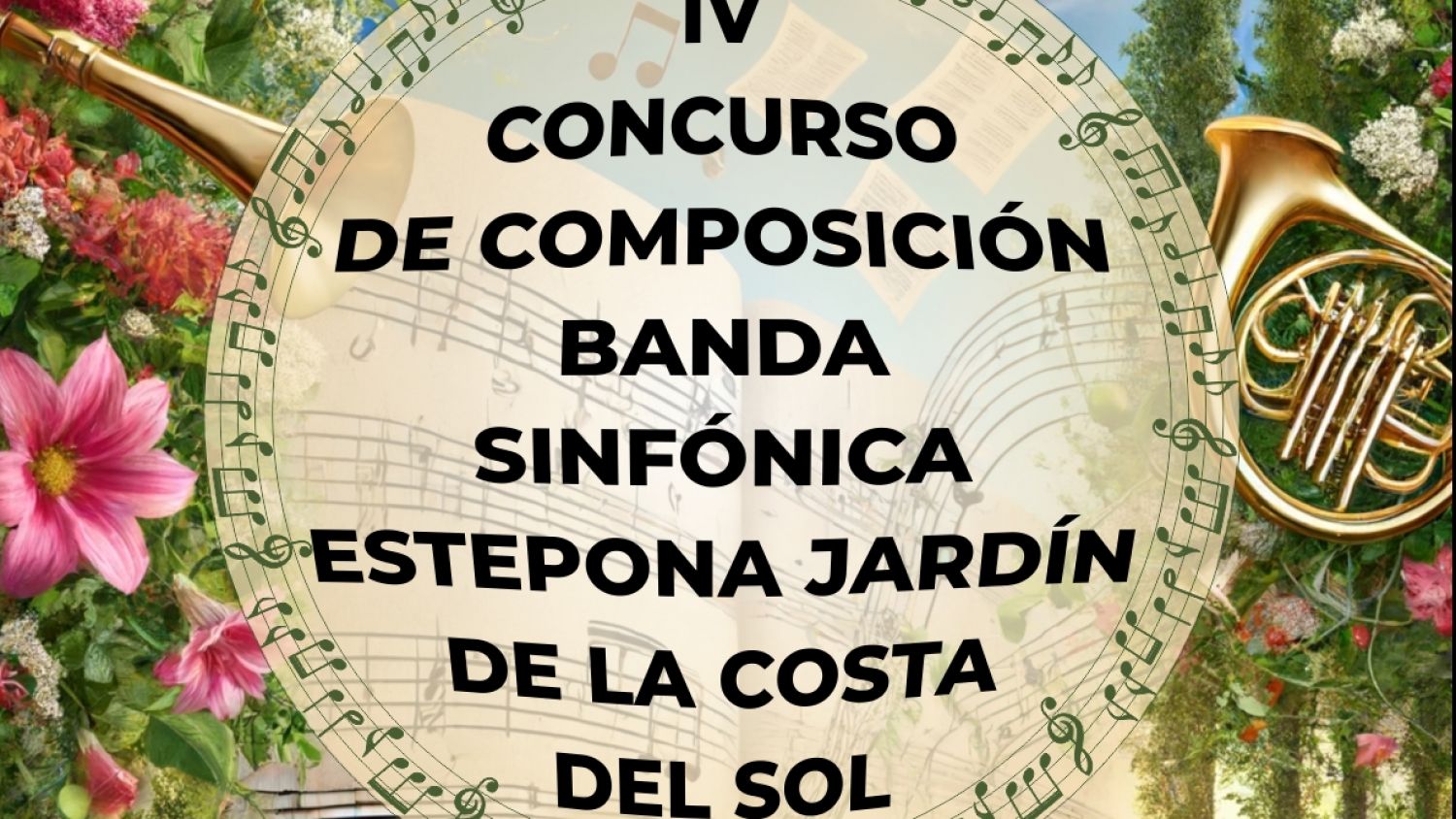 El Ayuntamiento de Estepona convoca el IV Concurso de Composición para Banda Sinfónica 'Jardín de la Costa del Sol'