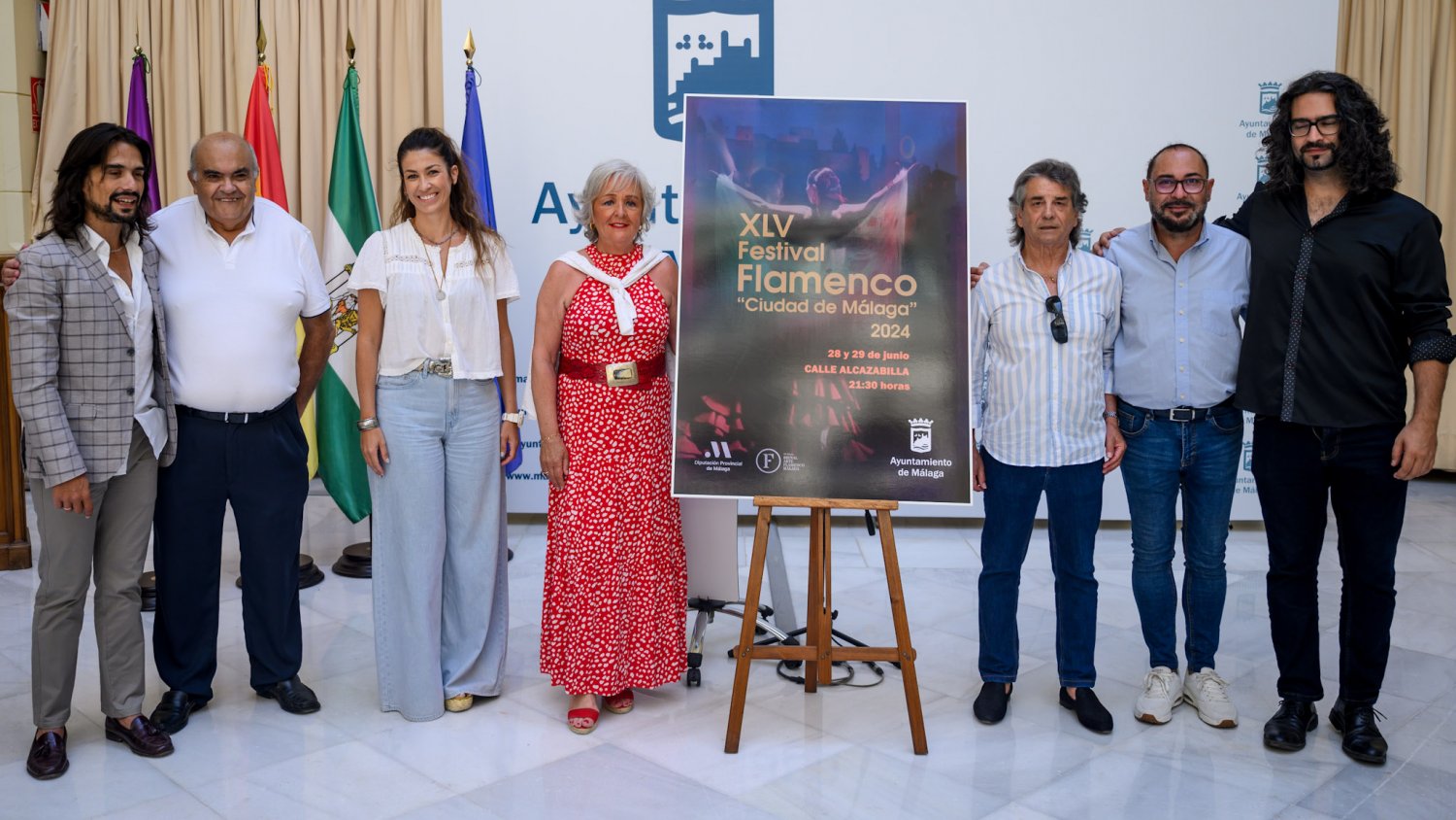 La calle Alcazabilla acoge este fin de semana la 45ª edición del Festival de Flamenco 'Ciudad de Málaga' 