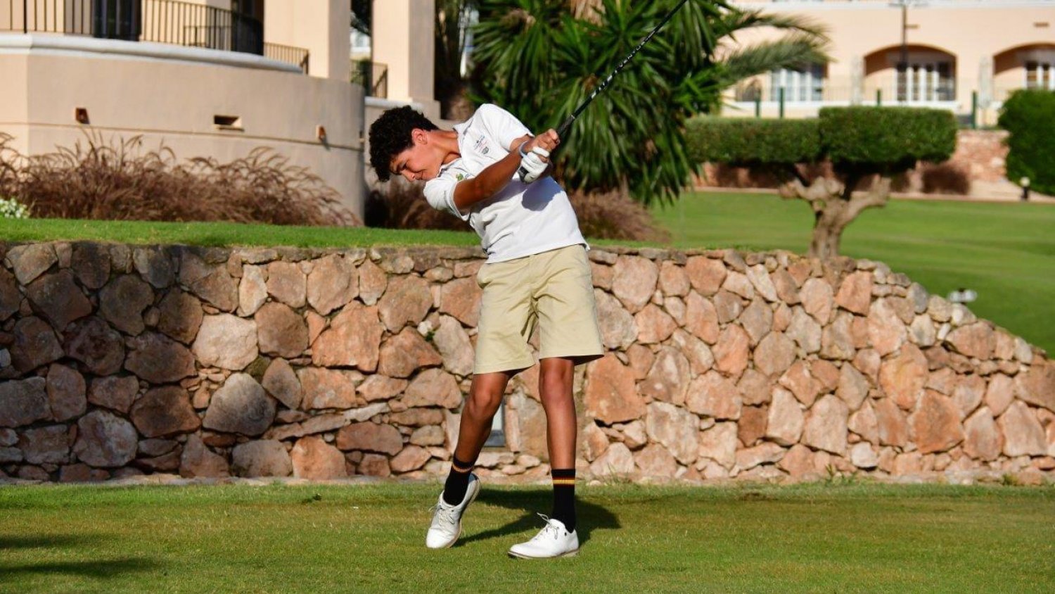 El joven malagueño Oliver Wint gana el Campeonato de España de Golf Infantil 