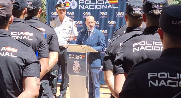 El Gobierno refuerza la plantilla de la Policía Nacional en Málaga con 252 efectivos dentro de la Operación Verano 2024 
