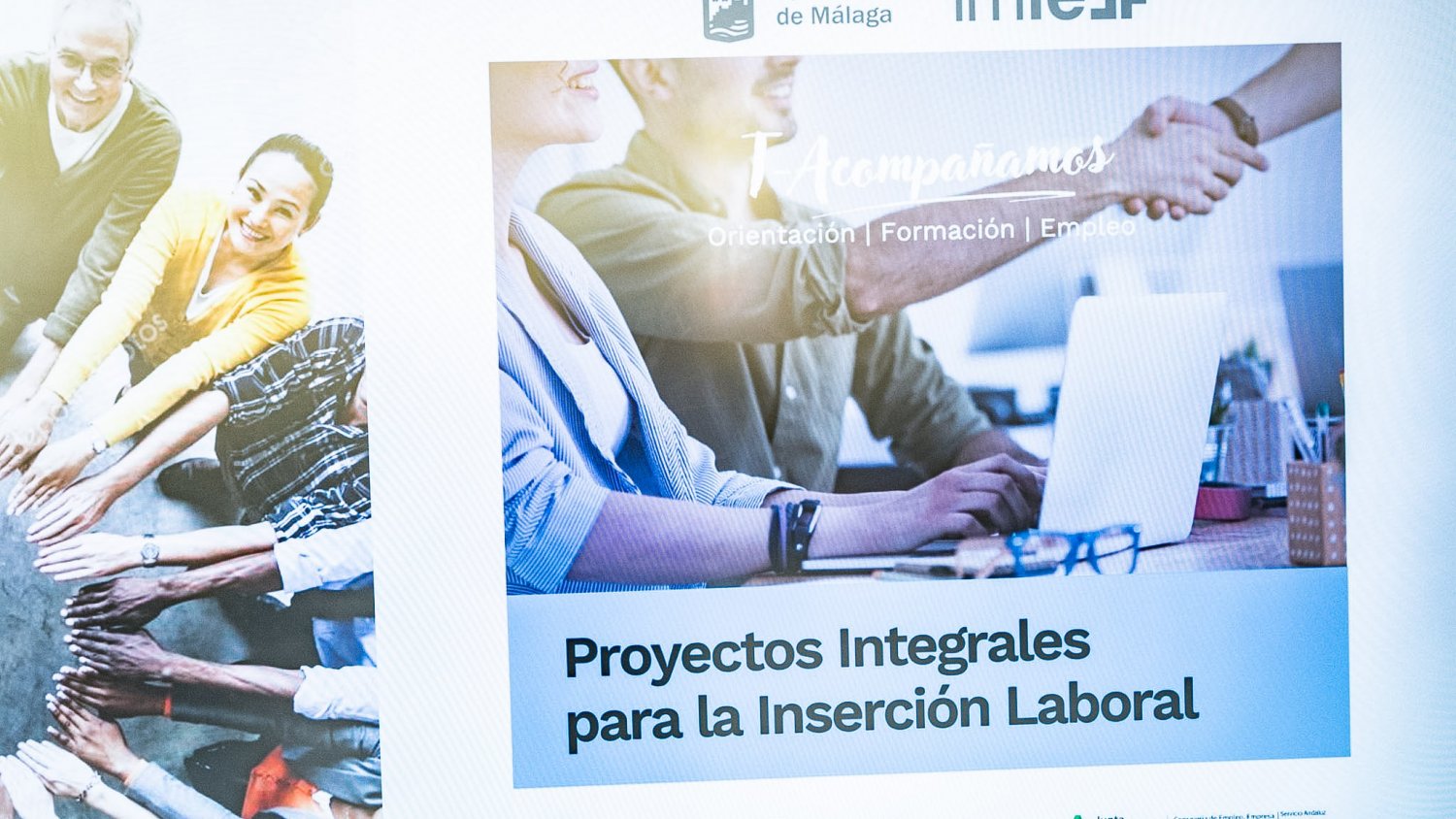 El programa 'T-Acompañamos' ofrece asesoramiento laboral gratuito en todos los distritos de Málaga