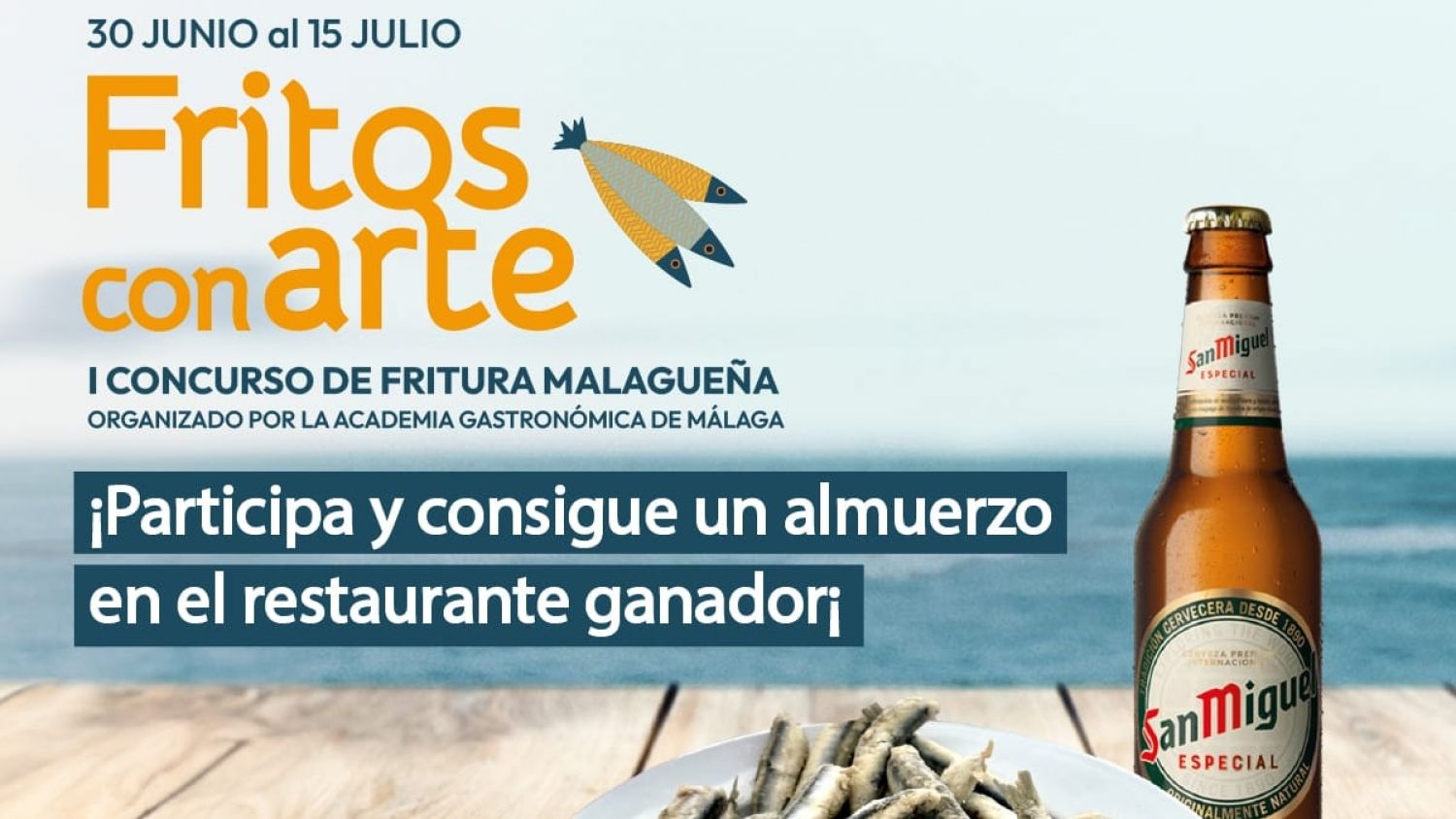 La Academia Gastronómica de Málaga activa el voto popular en su ‘I Concurso de Fritura Malagueña’
