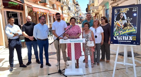 Torremolinos se prepara para la multitudinaria procesión y Feria de la Virgen del Carmen