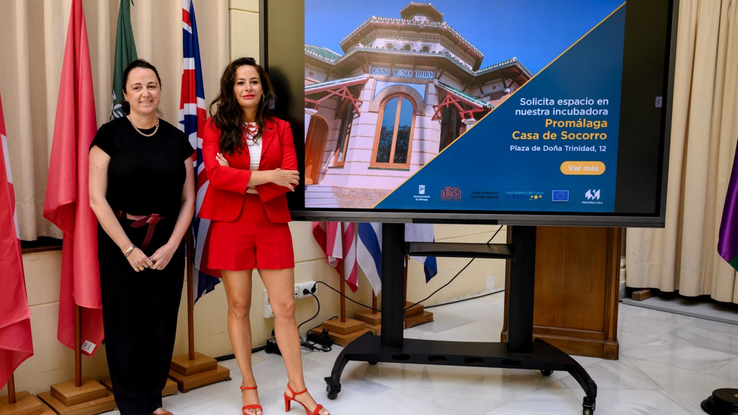 La nueva incubadora 'Promálaga Casa de Socorro' ofrece 20 espacios emprendedores creativo-culturales