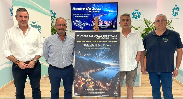 El área de Turismo del Ayuntamiento de Mijas organiza la 'Noche de jazz' el próximo día 13 de julio