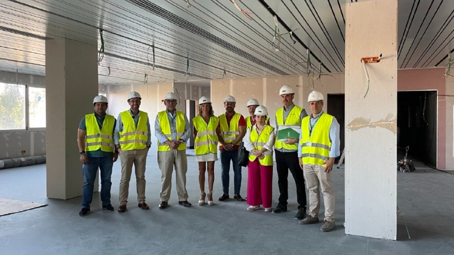El nuevo Hospital de Día Oncohematológico del Clínico de Málaga afronta su última fase de construcción