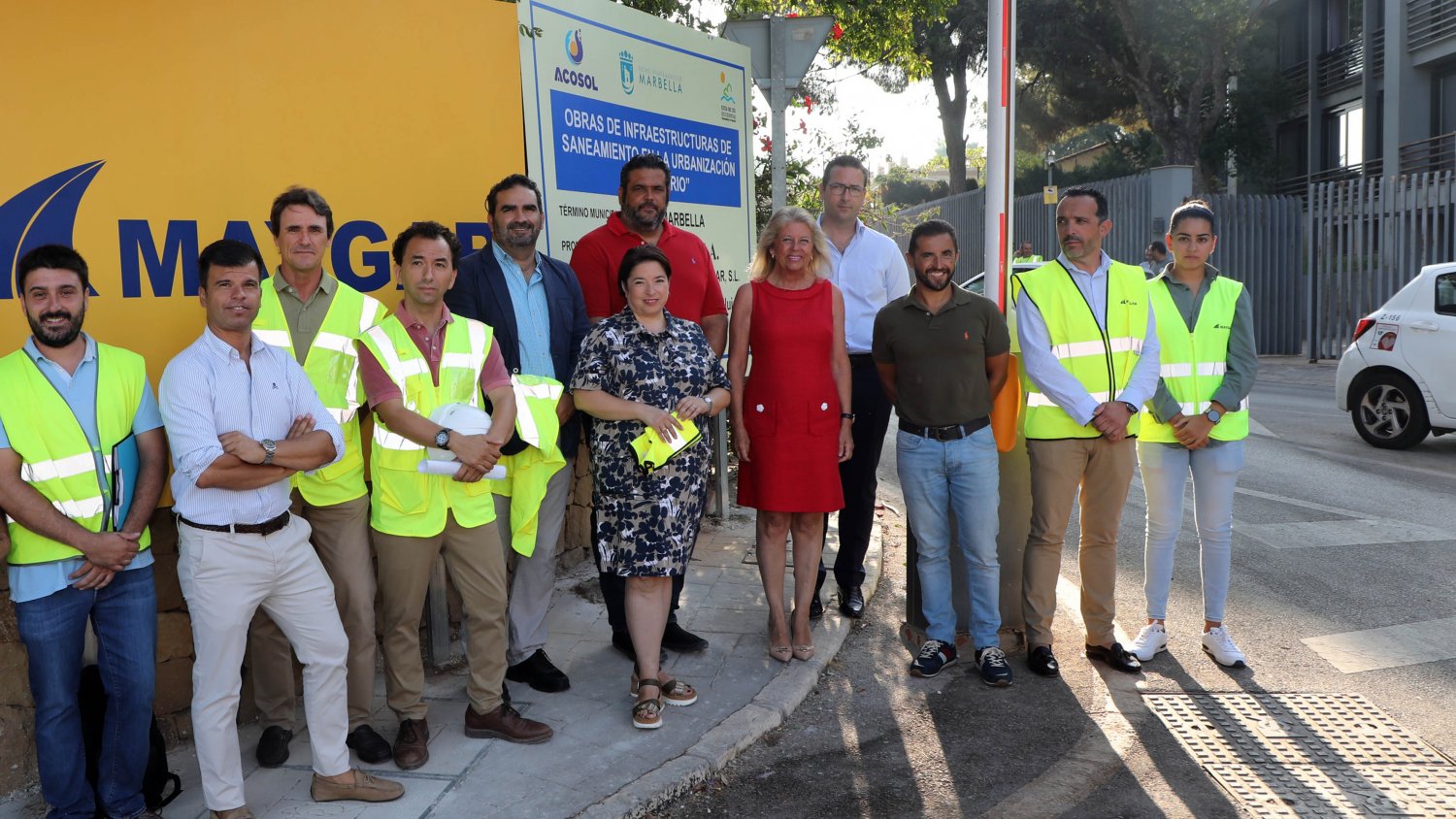 Marbella y Acosol inician las obras de renovación integral del saneamiento en la urbanización El Rosario
