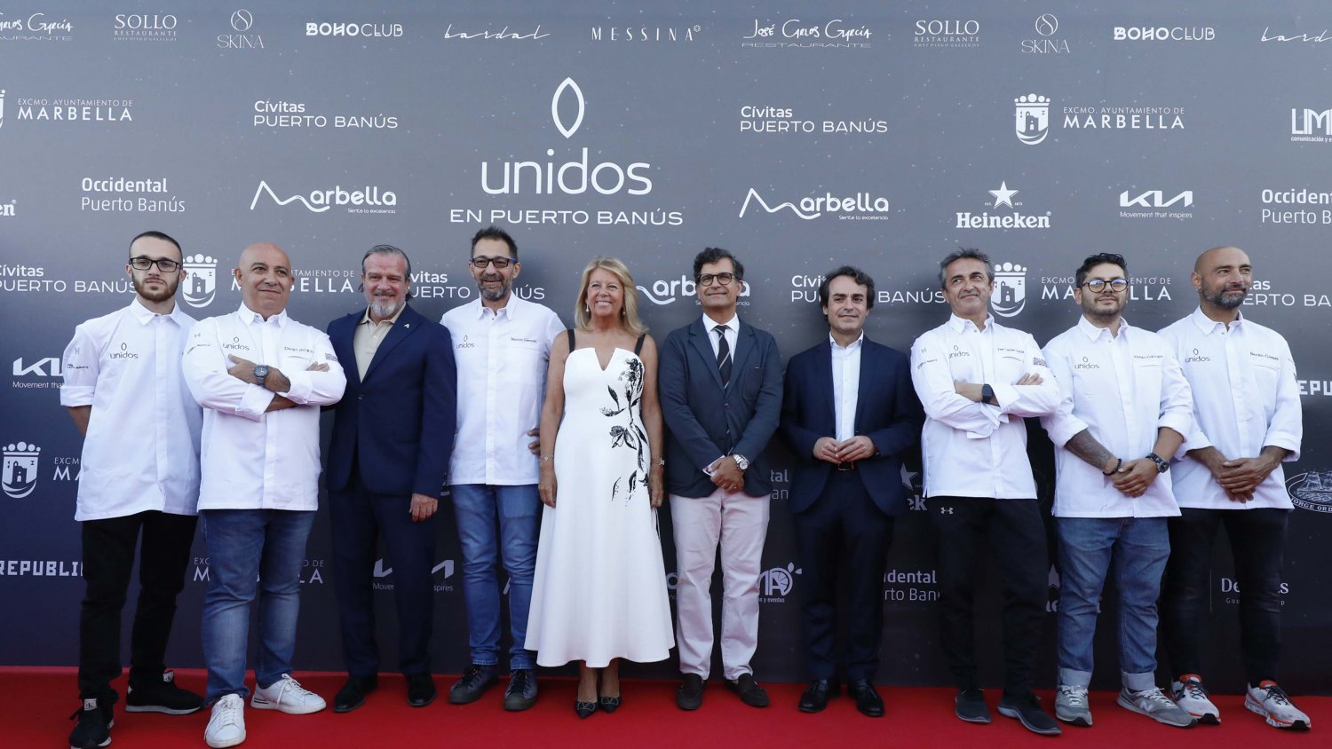 Ángeles Muñoz resalta “la importancia de la gastronomía para Marbella como destino turístico” en la gala Unidos