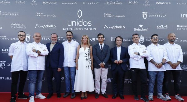 Ángeles Muñoz resalta “la importancia de la gastronomía para Marbella como destino turístico” en la gala Unidos