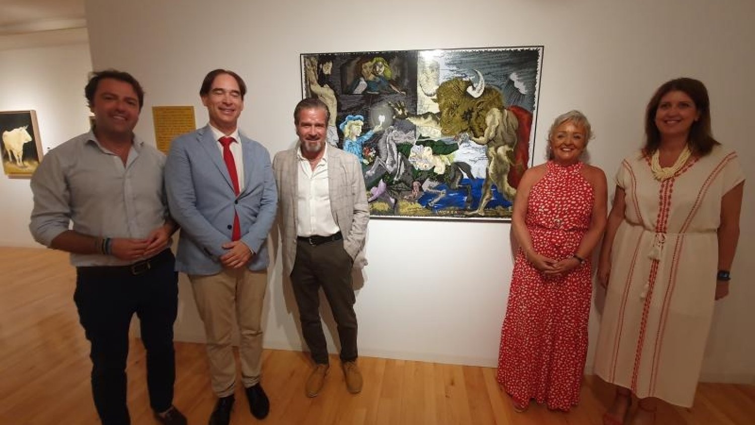 El centro cultural MVA de la Diputación acoge la exposición 'Taurokathapsia' del artista Luis Alberto Calvo