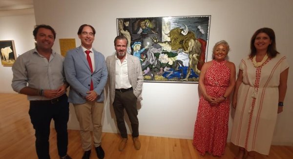 El centro cultural MVA de la Diputación acoge la exposición 'Taurokathapsia' del artista Luis Alberto Calvo