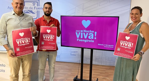 La Noche Viva Fuengirola se desarrollará en doce espacios públicos el próximo viernes 6 de agosto