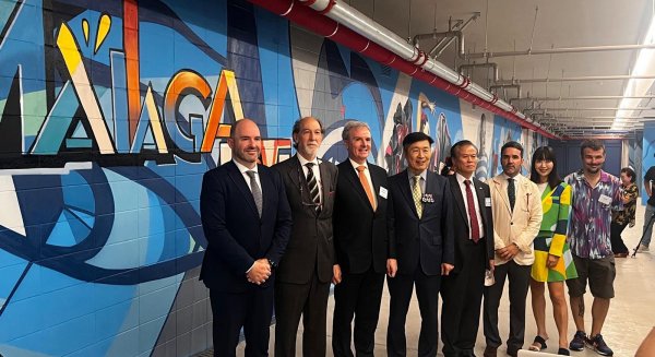 Málaga desembarca en Corea del Sur con una nueva acción de promoción turística a través del arte urbano