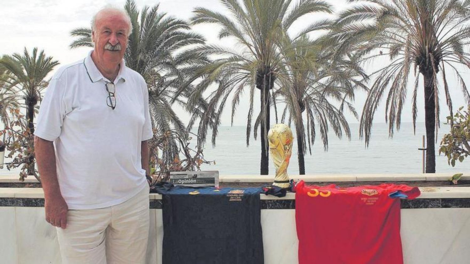Vicente del Bosque, primera Medalla de Honor de la Mancomunidad de Costa del Sol