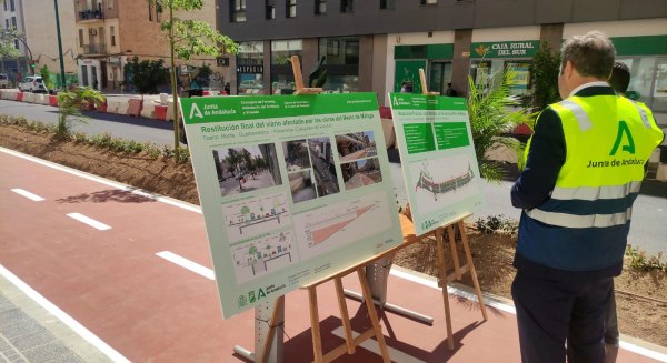 El Metro de Málaga cierra una cicatriz de 15 años en Callejones del Perchel gracias a una intervención de la Junta