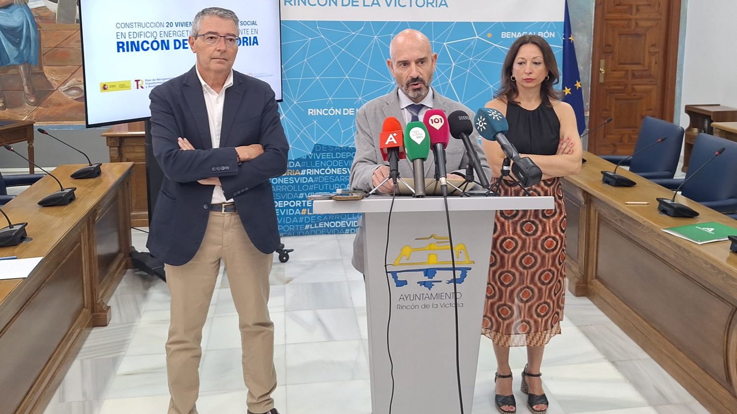 Destinados un millón de euros para la construcción de 20 viviendas en régimen de alquiler social en Rincón de la Victoria