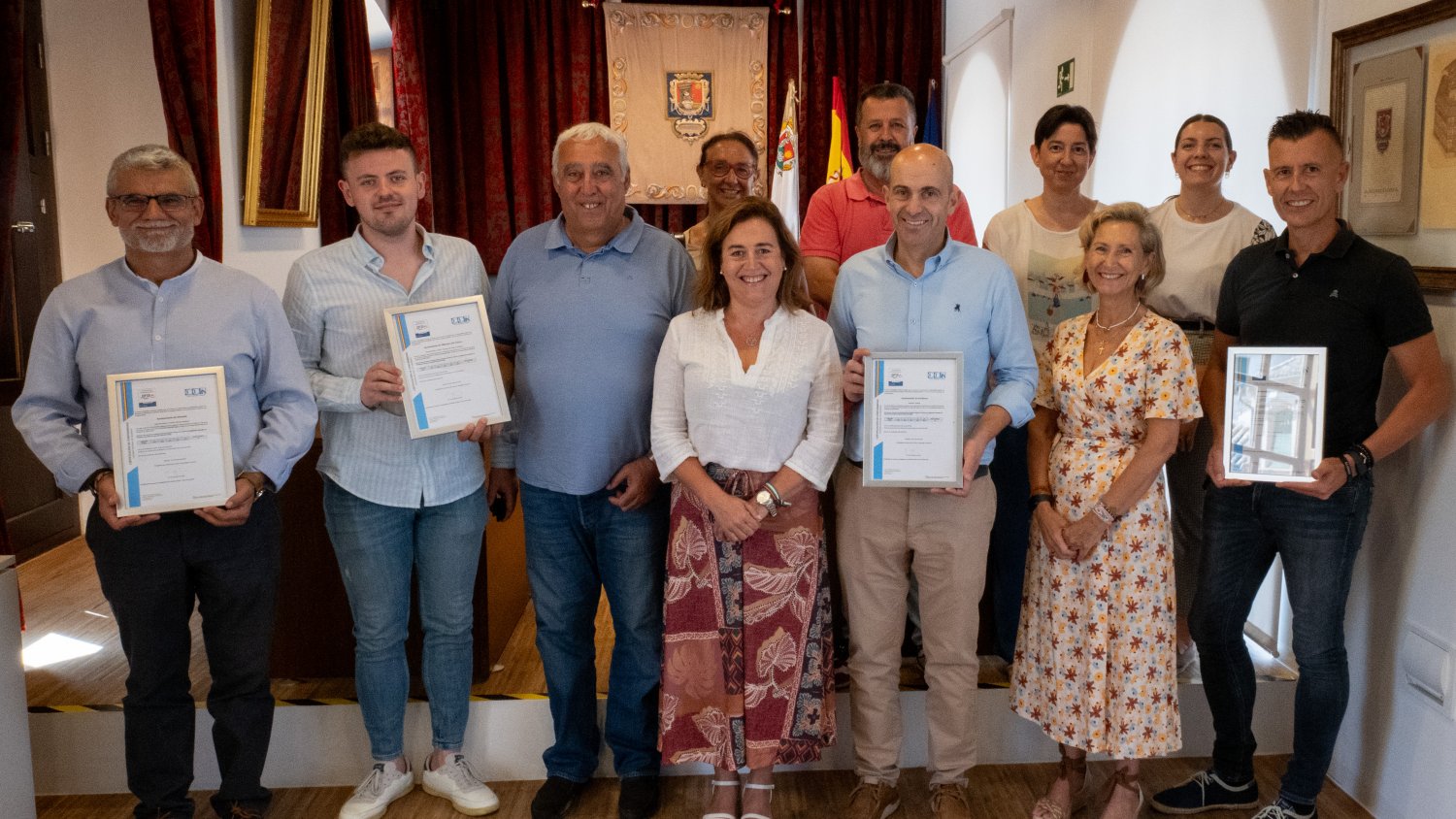 Alameda, Archidona, Cuevas de San Marcos y Villanueva del Trabuco obtienen la certificación del Esquema Nacional de Seguridad